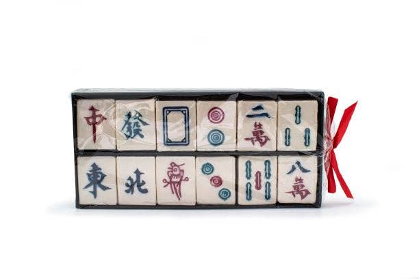 Mah Jong Soaps, Gift Set of 12 Soaps