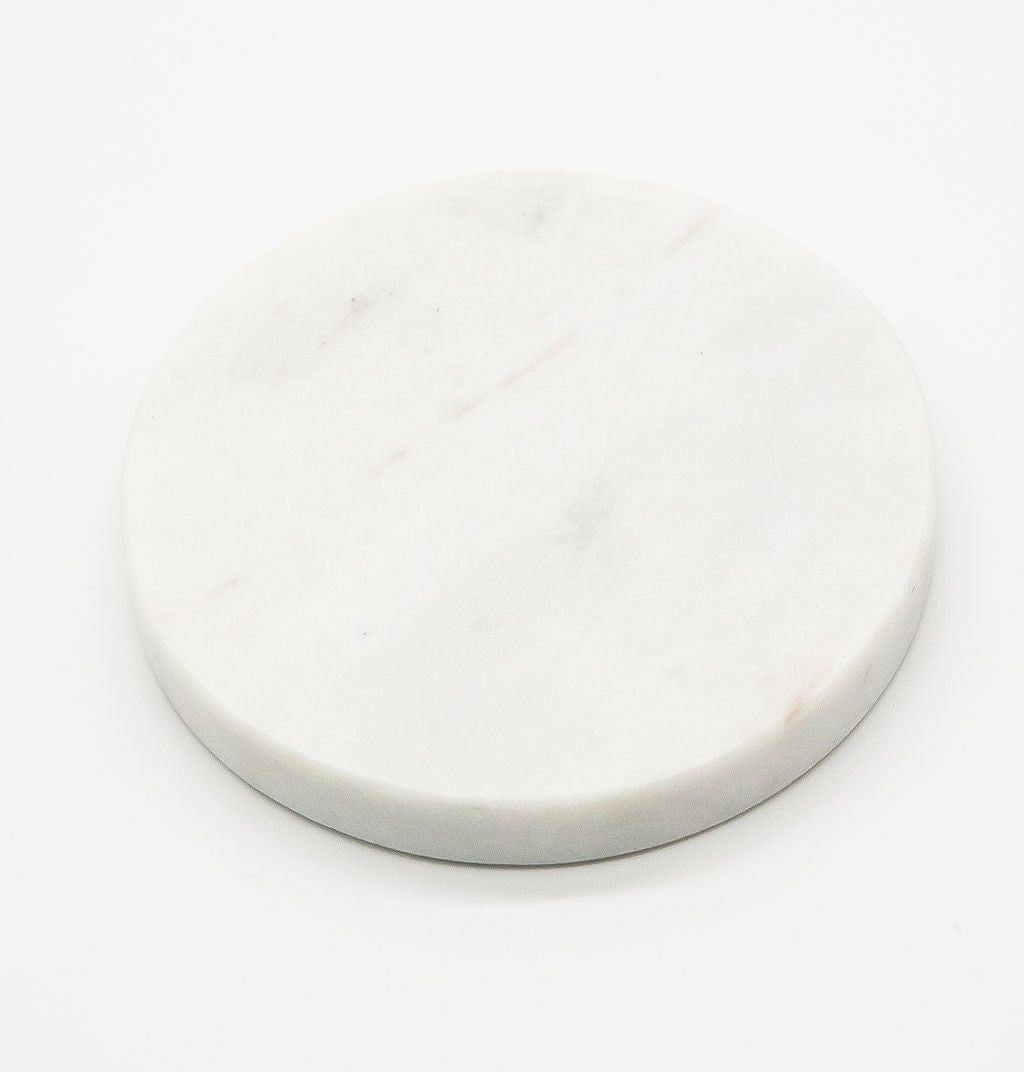 White Marble Coasters