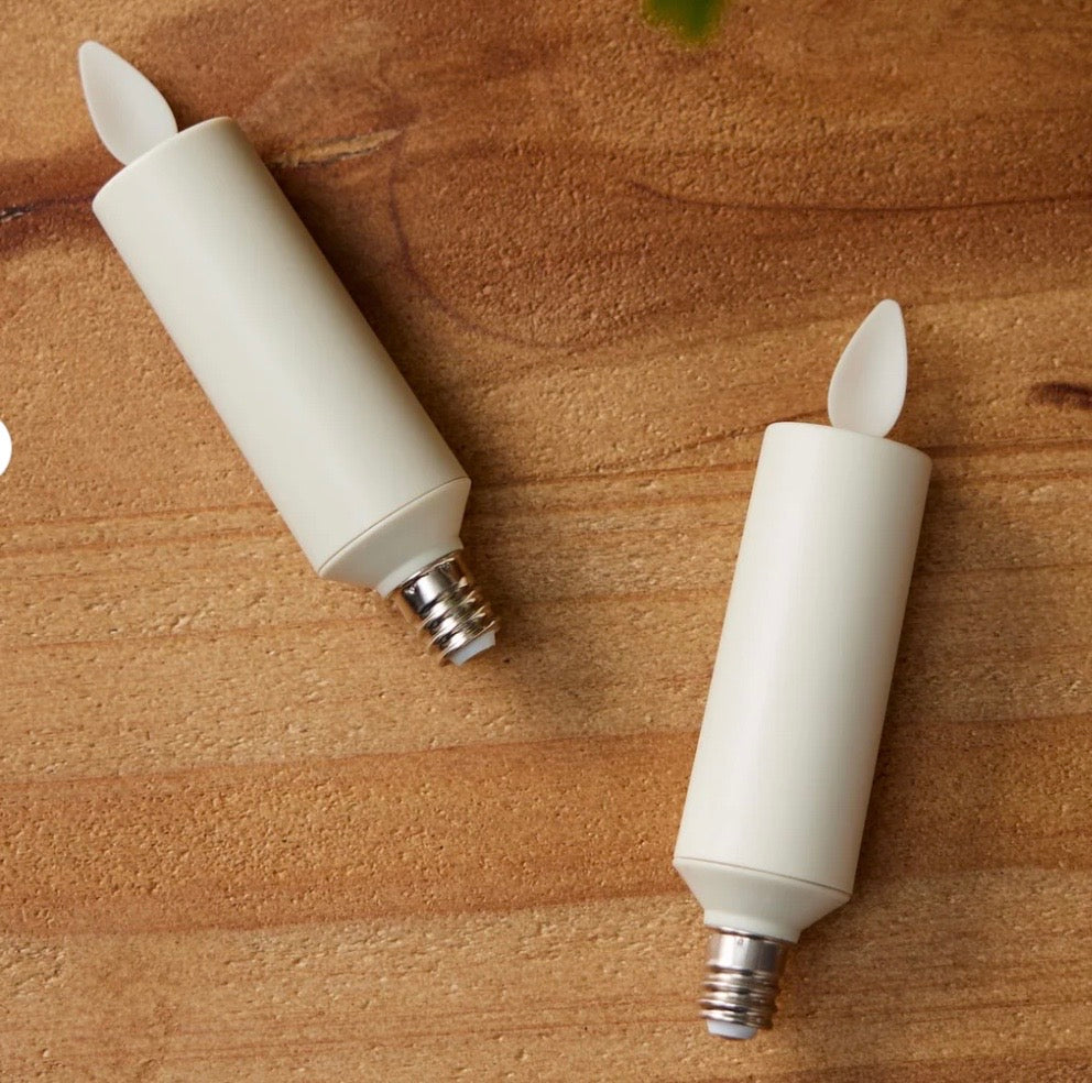 Candelabra E12 Light Bulb Candles, Lightli