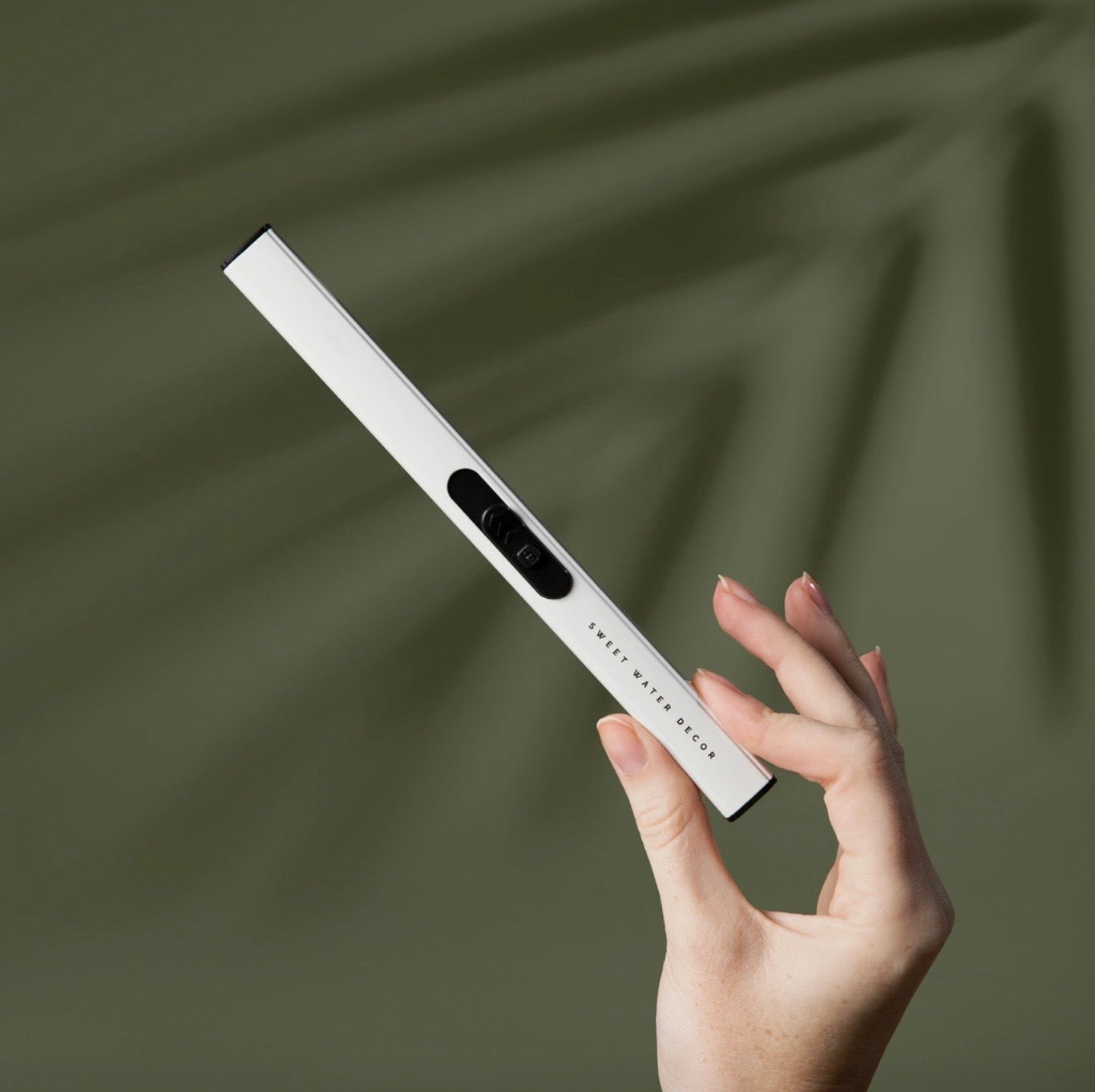 White USB Lighter, Rechargeable