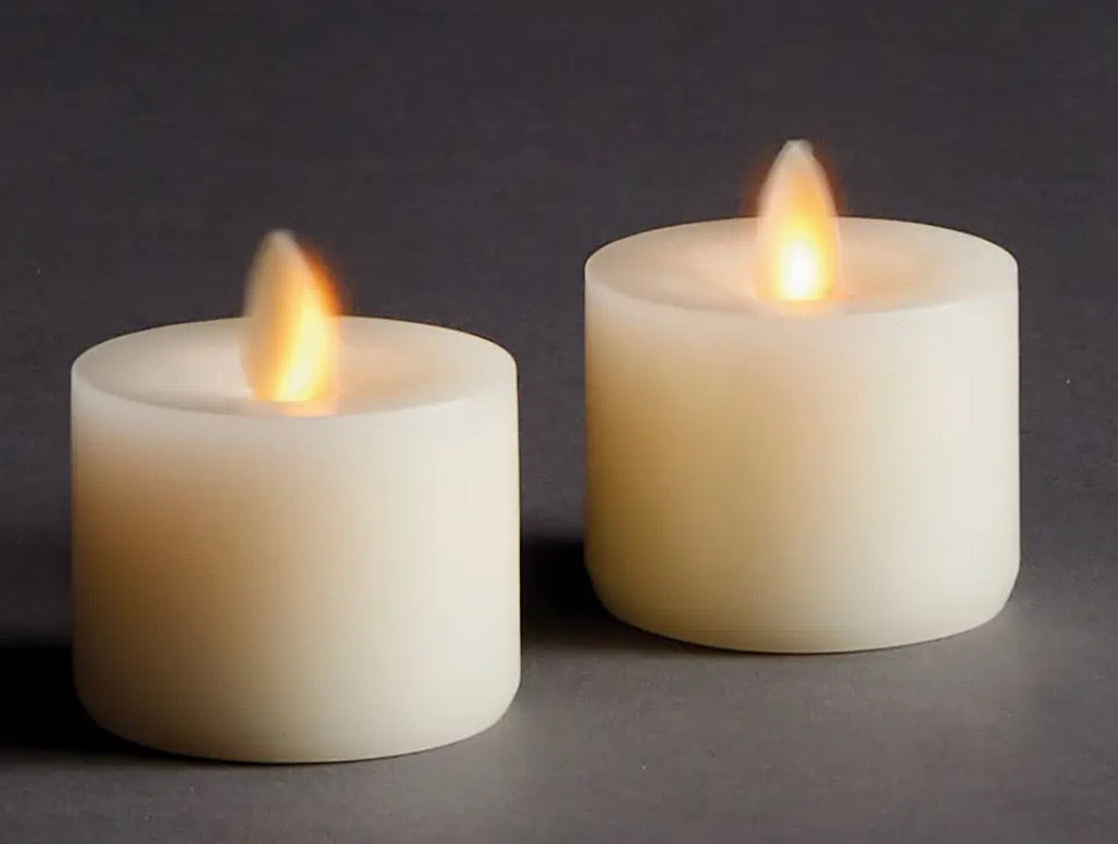 LED Battery Operated Candles, 4 Size Options