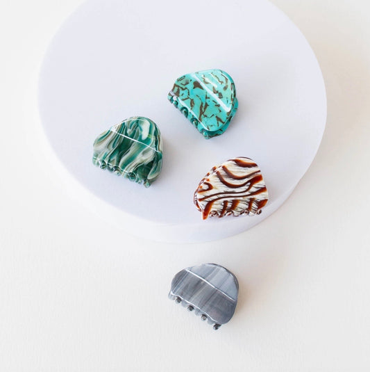 Gemstones Hair Claw Clip