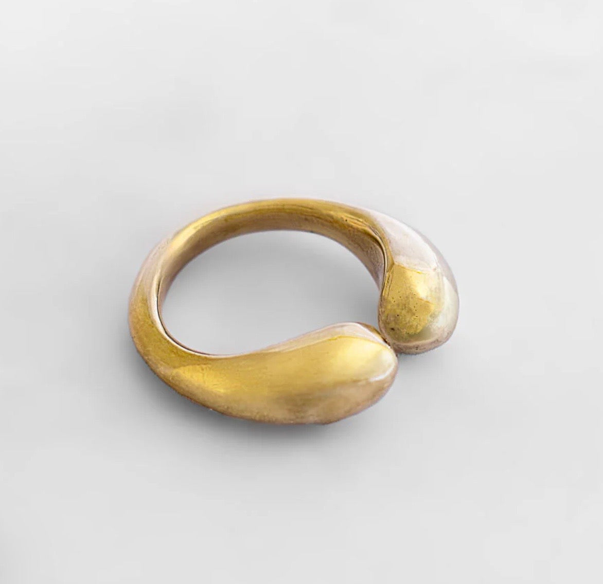 Asali Brass Double End Ring
