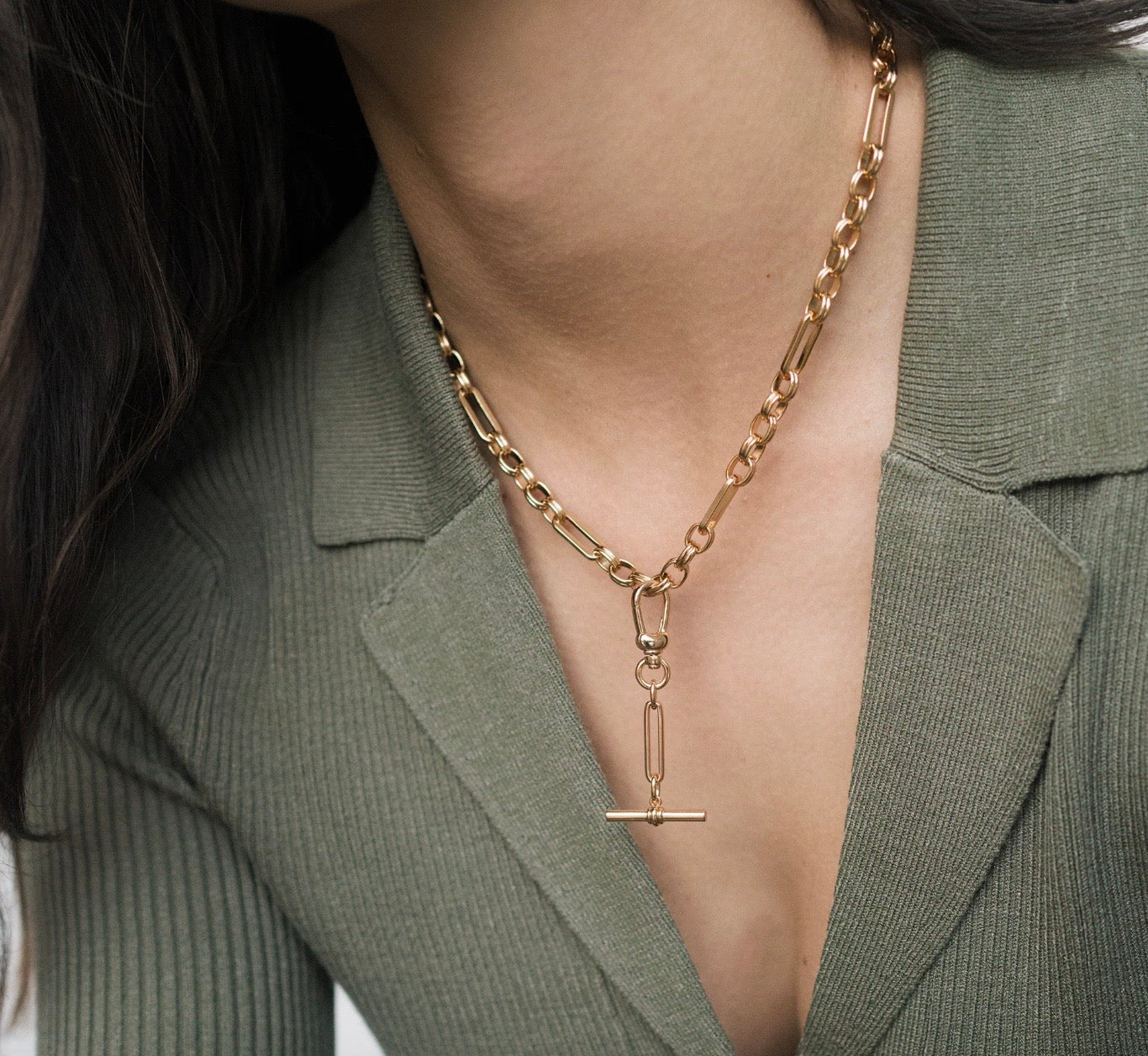 Toggle Extender for Watch Chain FOB Necklace