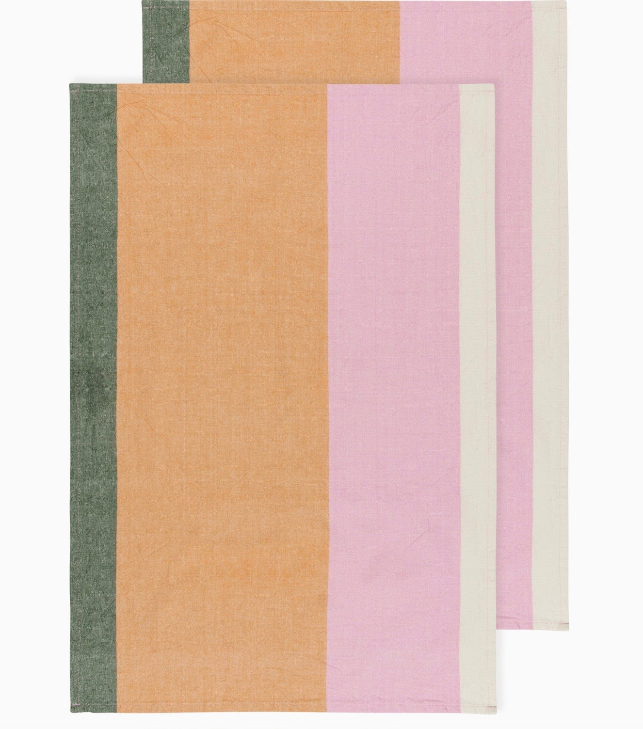 Super Soft Stripe Dish Towel, Stonewashed Cotton