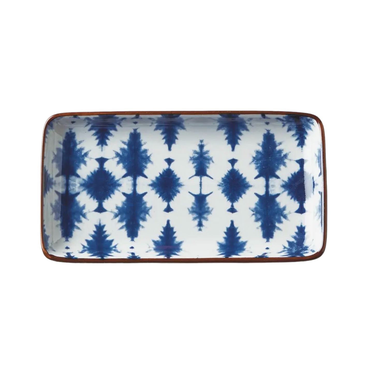 Little Dishes with Indigo accents