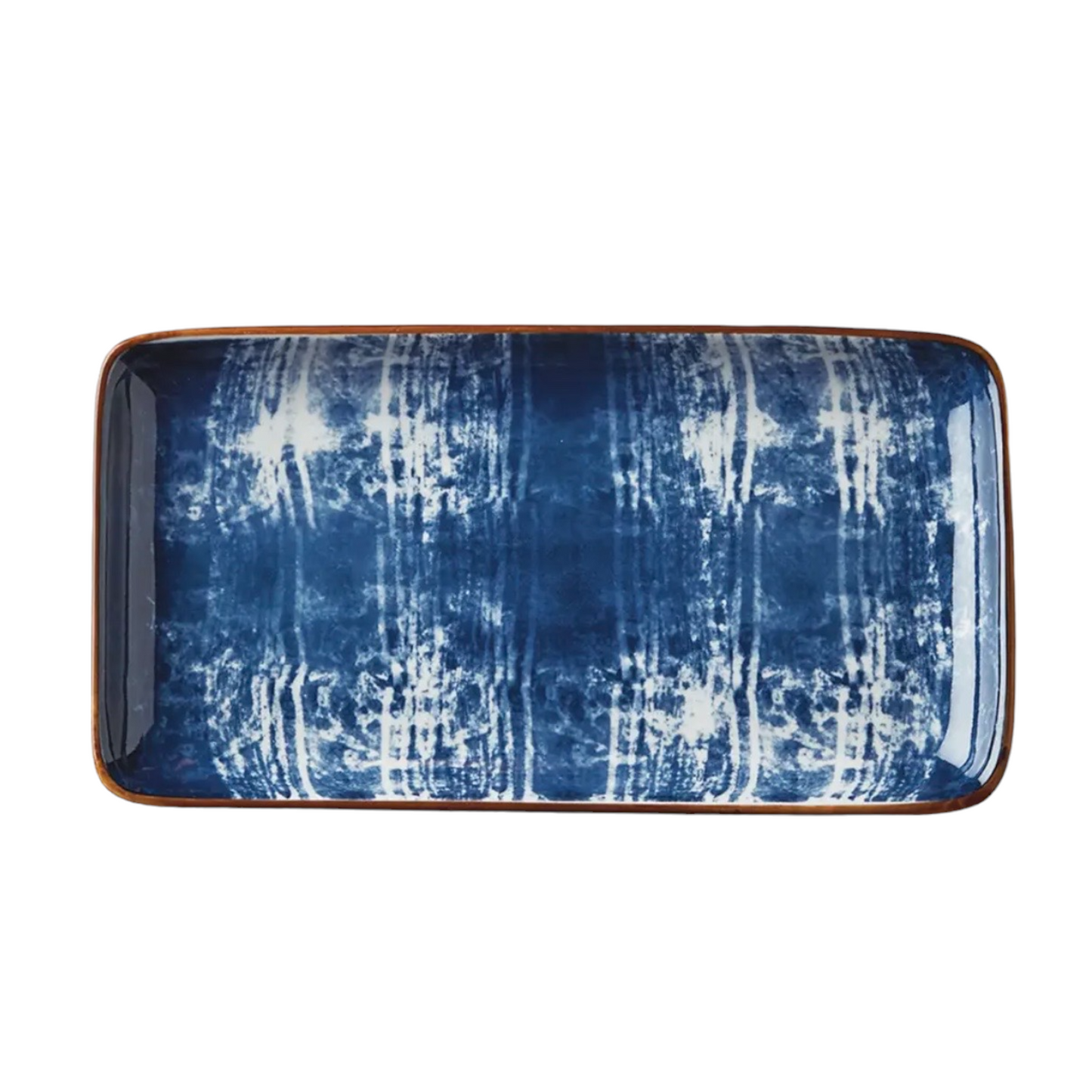 Little Dishes with Indigo accents