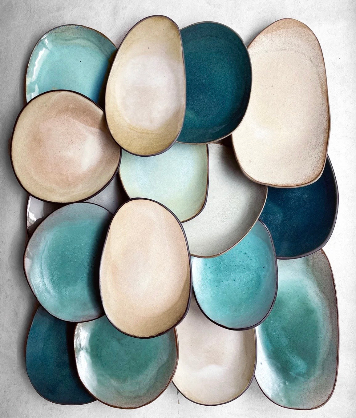 Serving Platter Ceramic Handmade