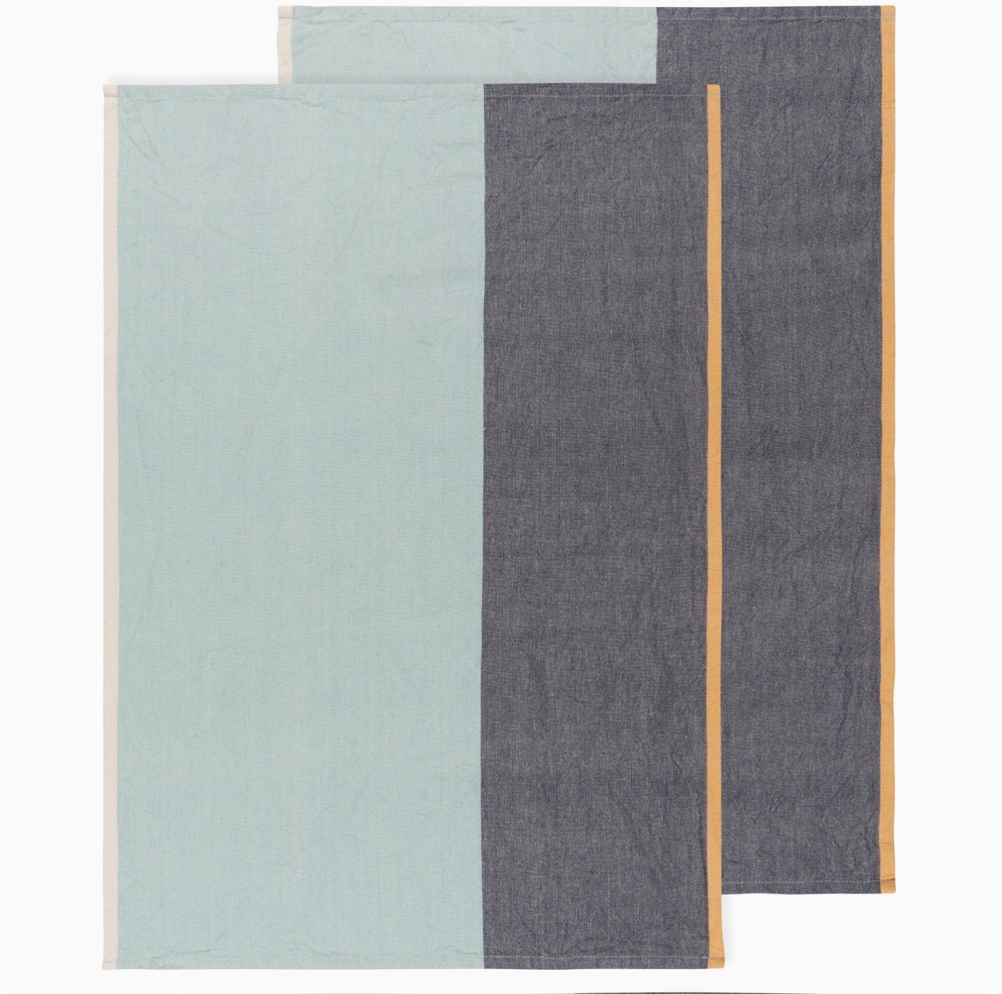 Super Soft Stripe Dish Towel, Stonewashed Cotton