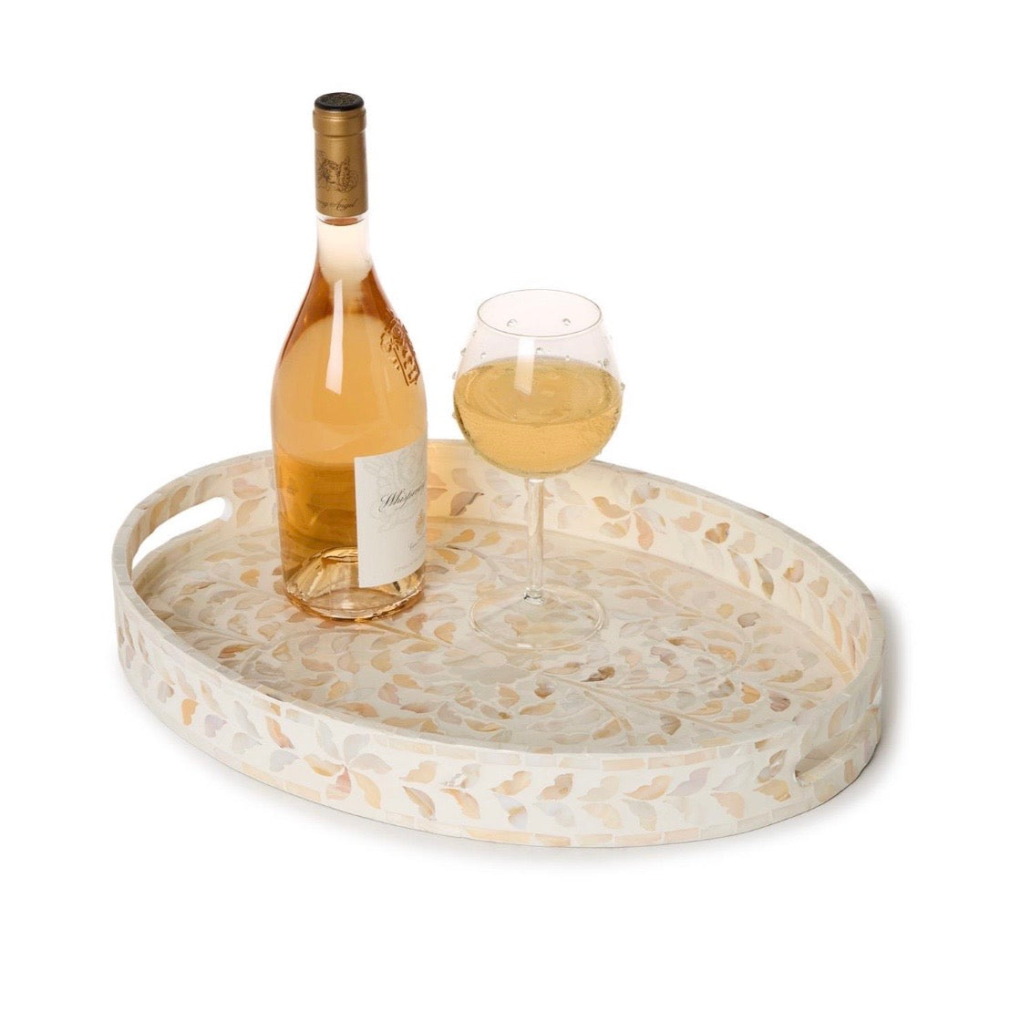 Mother of Pearl Oval Trays