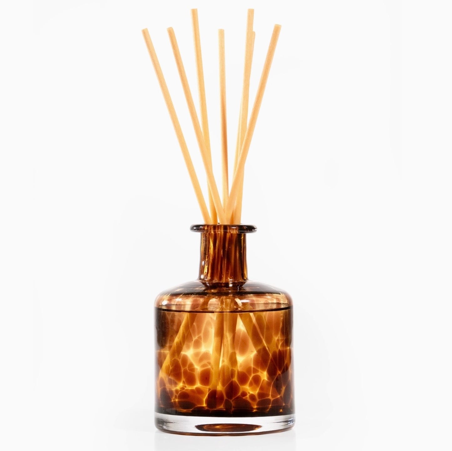 Diffuser Tortoise Glass Fig & Aged Oak Amber Scent