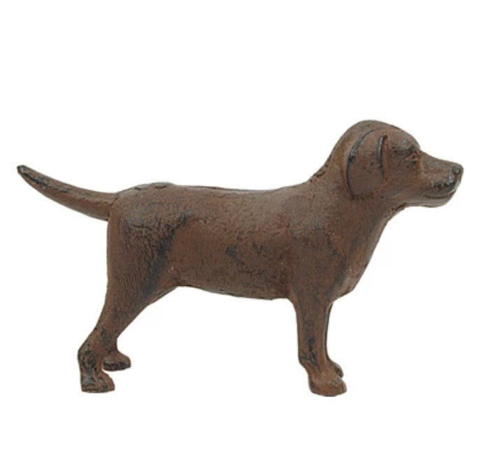 Cast Iron Lab Dog Standing - 8"