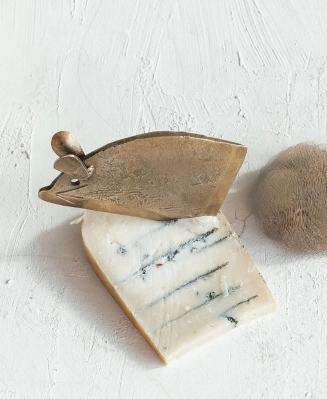 Cheese Mouse, Brass Cheese Cutter