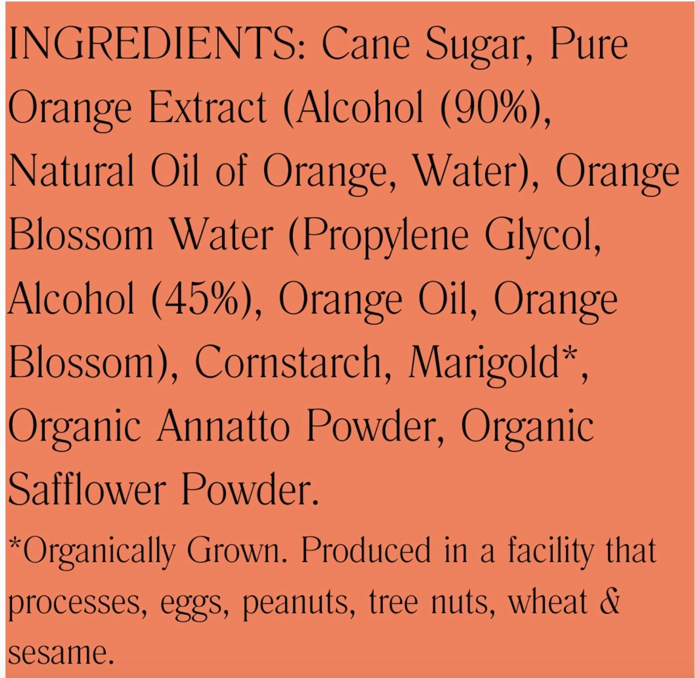 Finishing Sugar - Floral, Lavender or Sweet Orange