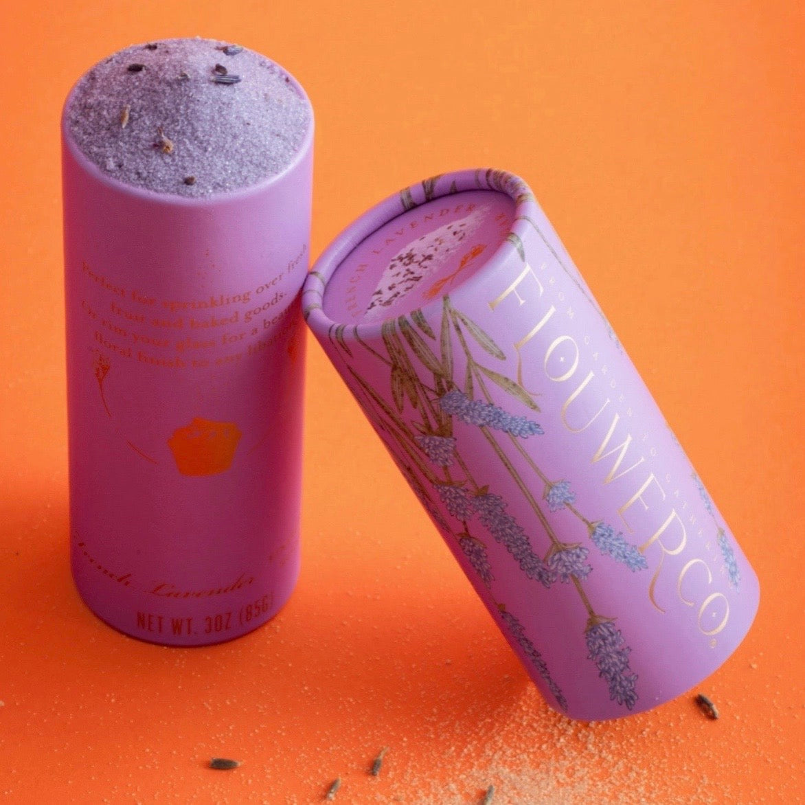 Finishing Sugar - Floral, Lavender or Sweet Orange