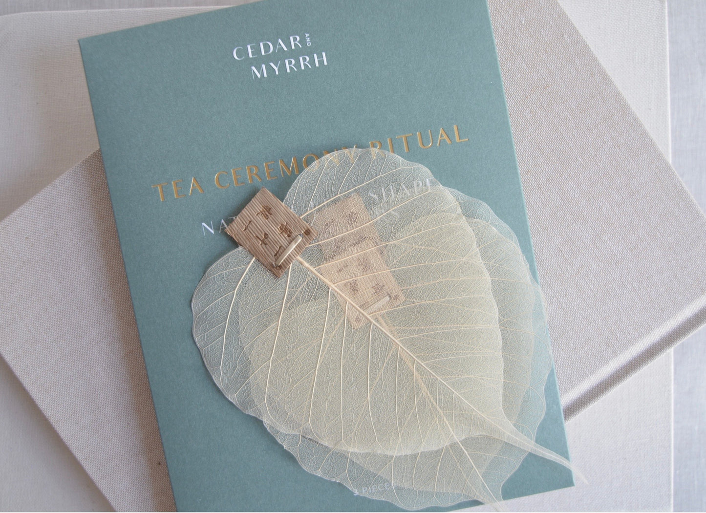 Natural Leaf Shape Tea Strainers