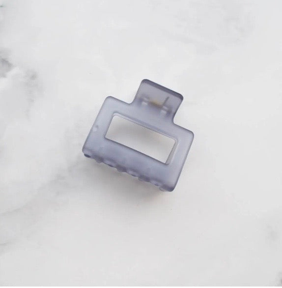 Ice Matte Kylie Hair Clip, Various Color Options 2"