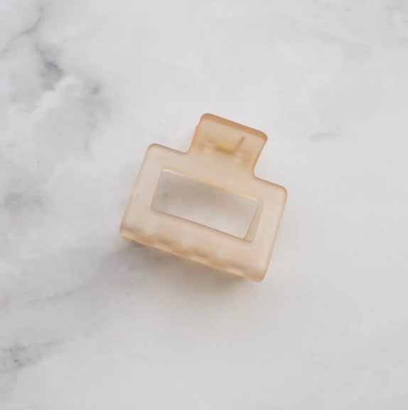 Ice Matte Kylie Hair Clip, Various Color Options 2"