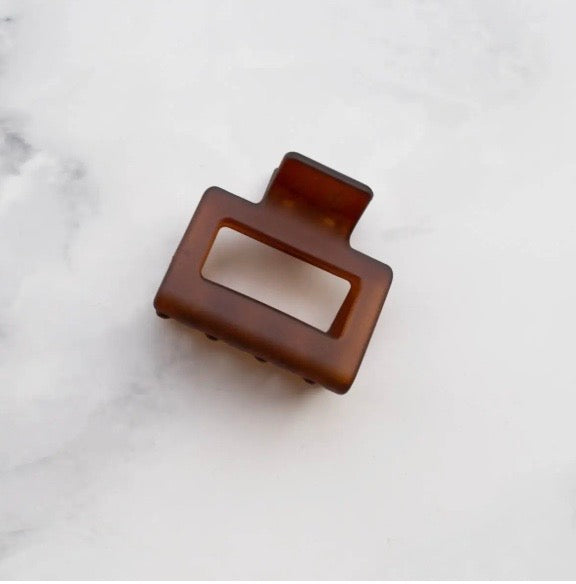 Ice Matte Kylie Hair Clip, Various Color Options 2"