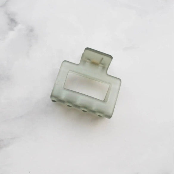 Ice Matte Kylie Hair Clip, Various Color Options 2"