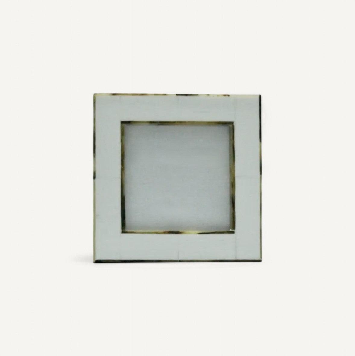 Horn and White Border Frame