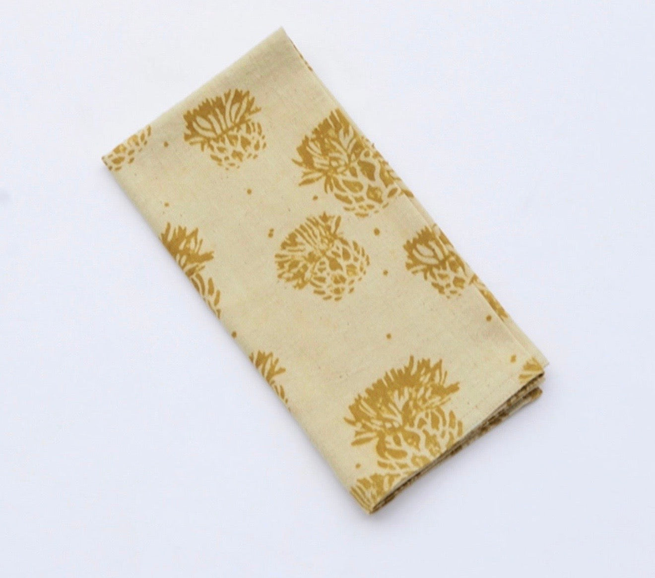 Organic Cotton Block Print Napkins