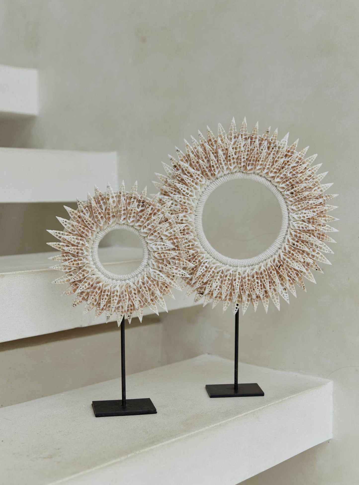 Solaris Shell Handmade Art on a Stand