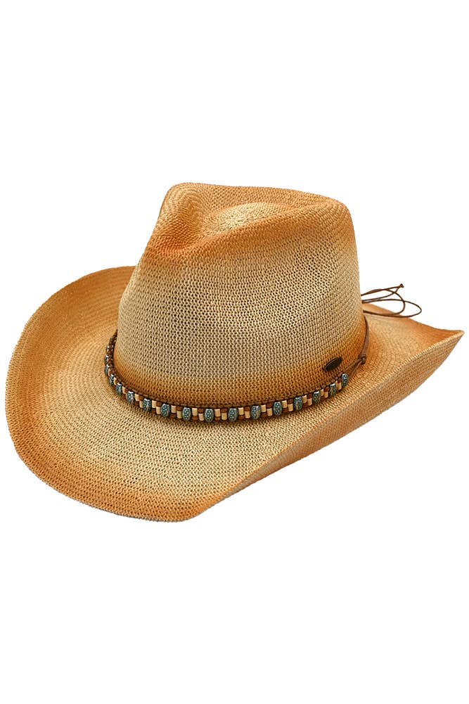 Gradient Two Tone Cowboy Hat