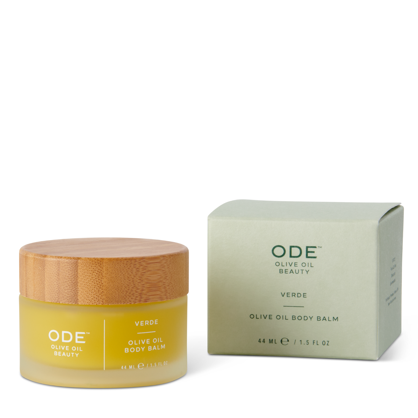 ODE Olive Oil Beauty Body Balm - Verde 1.5 FL OZ, Organic, Made in California