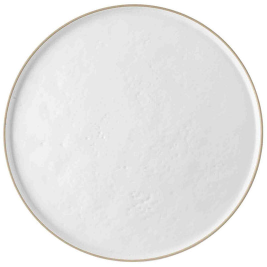 "Stoneware" Melamine Round Platter, 18"
