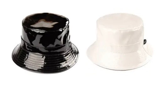 Kids Rain Hat Bucket Style Shiny