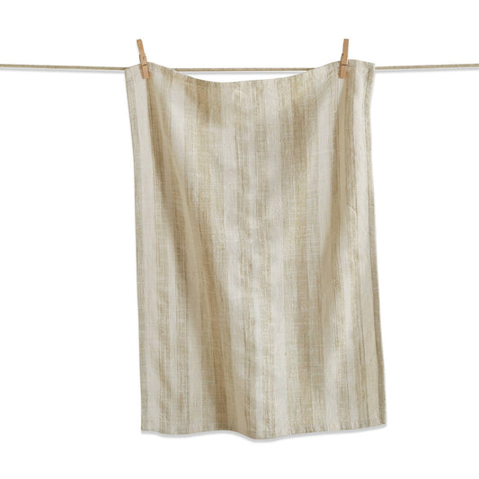 Serene Stripe Dishtowel - Sand