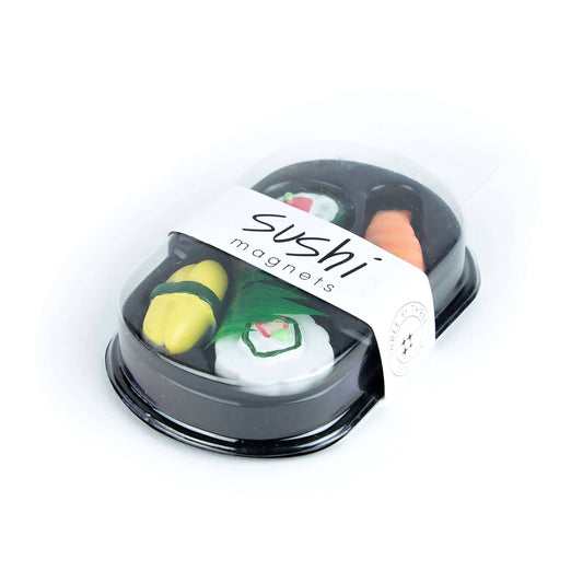 Colorful SUSHI magnets ICONIC packaging Set of 4