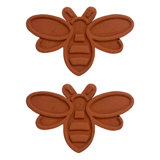 Bee Sugar or Salt Keeper, Set of 2, 2.5" x 2" x 0.4"