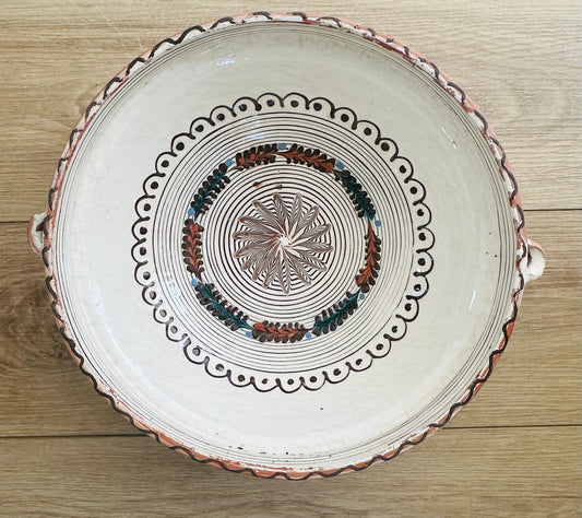 Romanian Bowls, Handmade, Each Pattern Unique 9"-12"