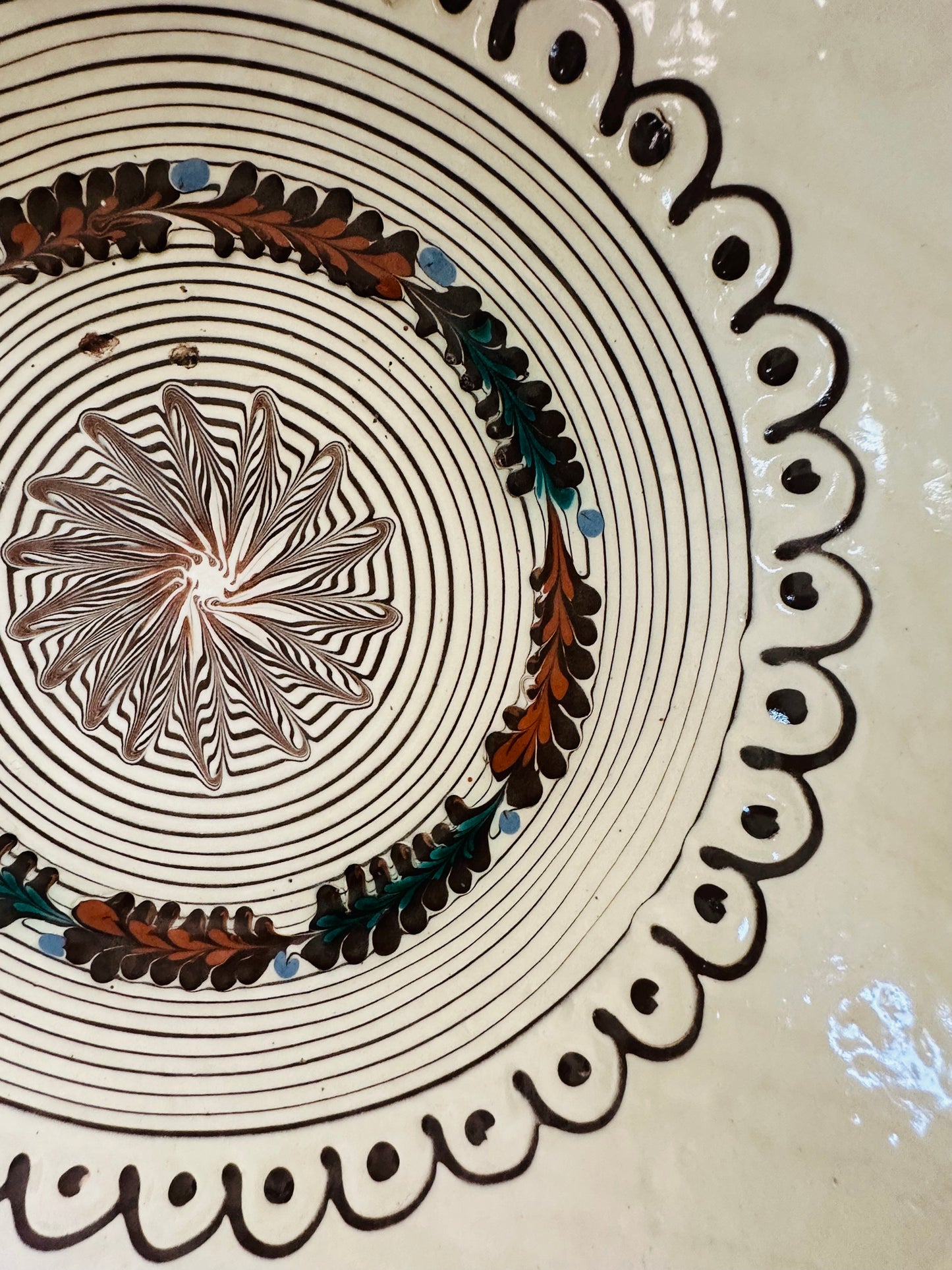 Romanian Bowls, Handmade, Each Pattern Unique 9"-12"