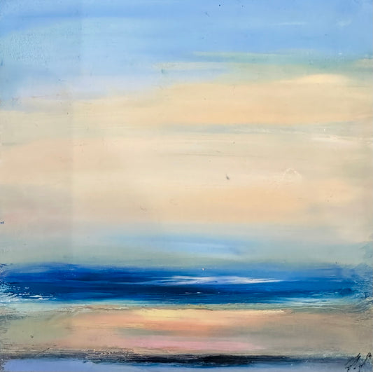 Helen Hadley Original Painting 5" x 5"