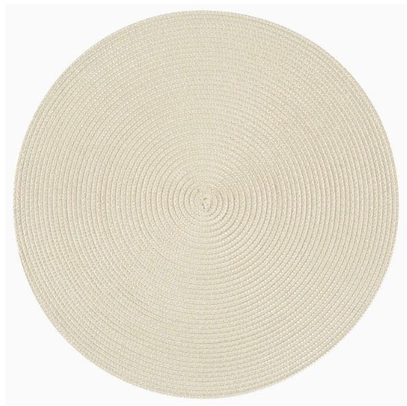 Ivory Round Placemat