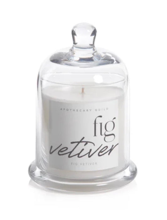 AG Scented Candle with Cloche Dome