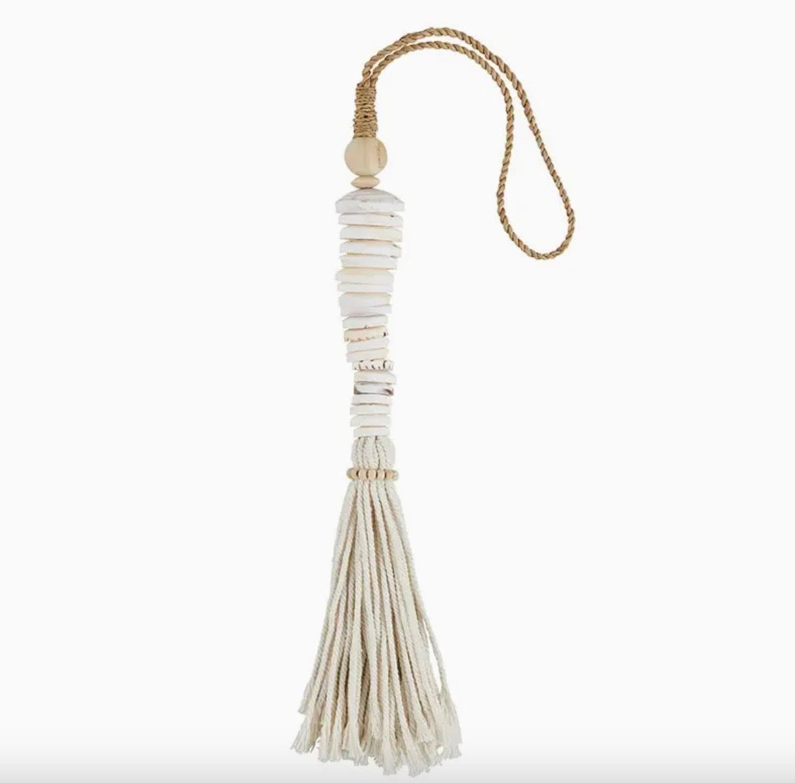 California Stacked Shell Tassel