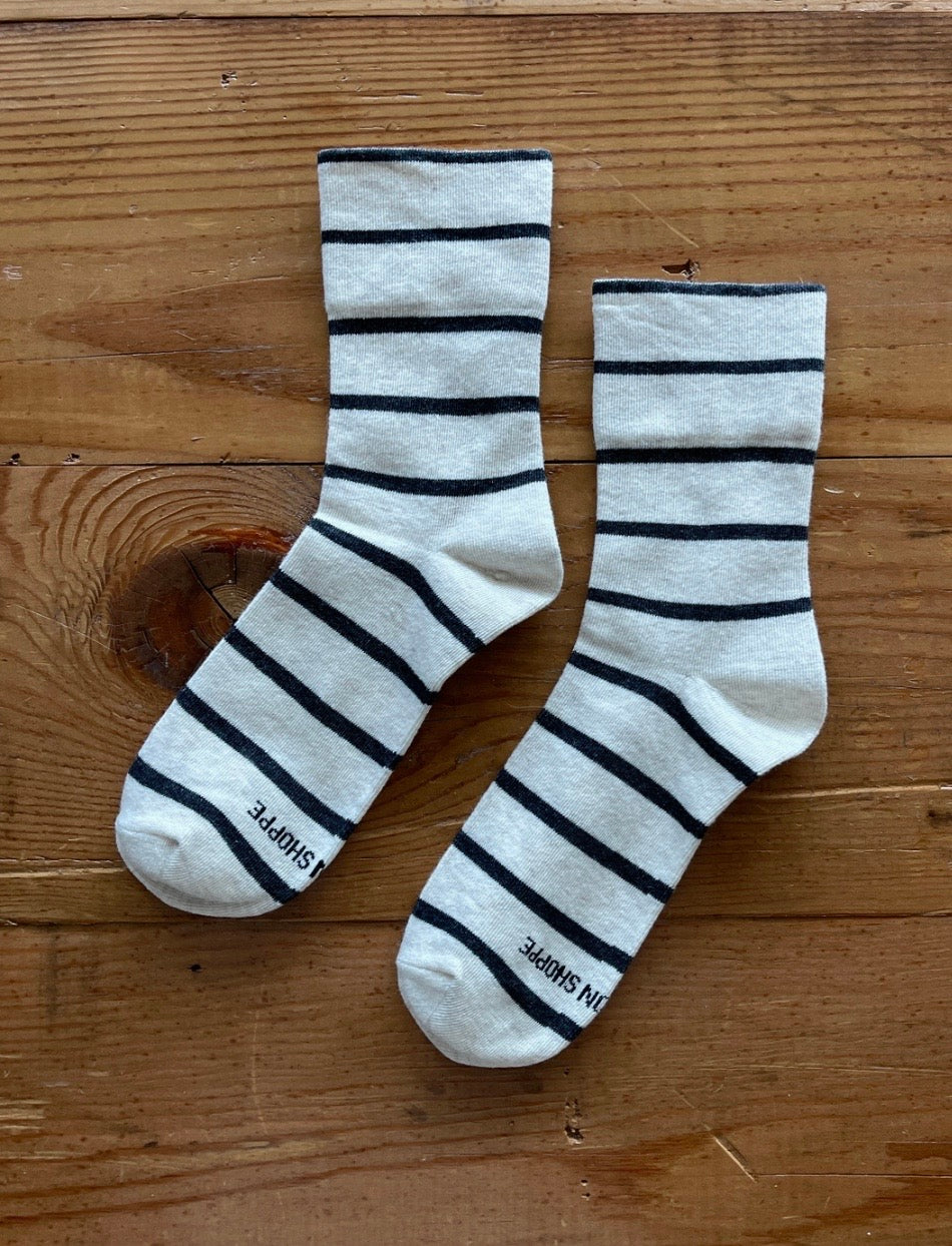 Stripe Socks, Wally, Le Bon Shoppe