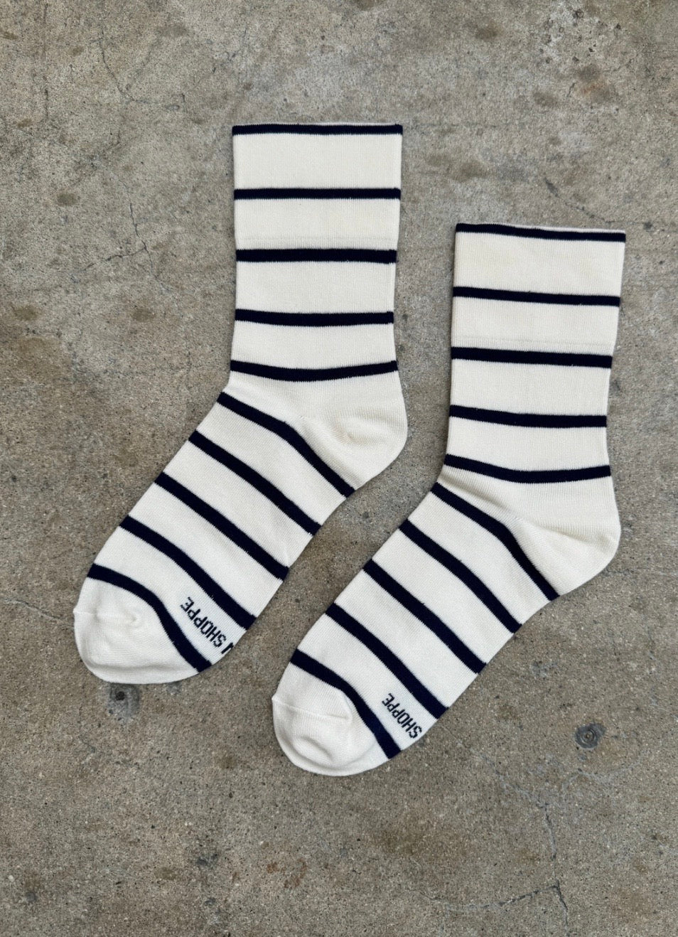 Stripe Socks, Wally, Le Bon Shoppe