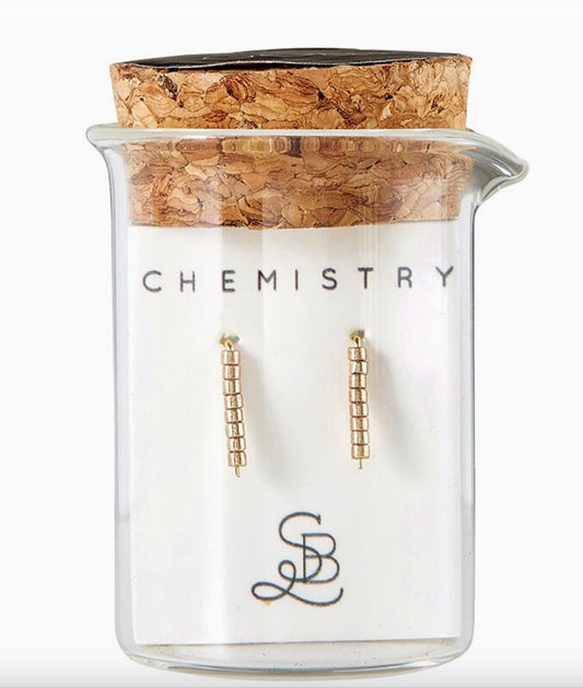 Chemistry Earrings, Assorted Colors