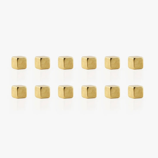 Magnets Mini Gold Cubes