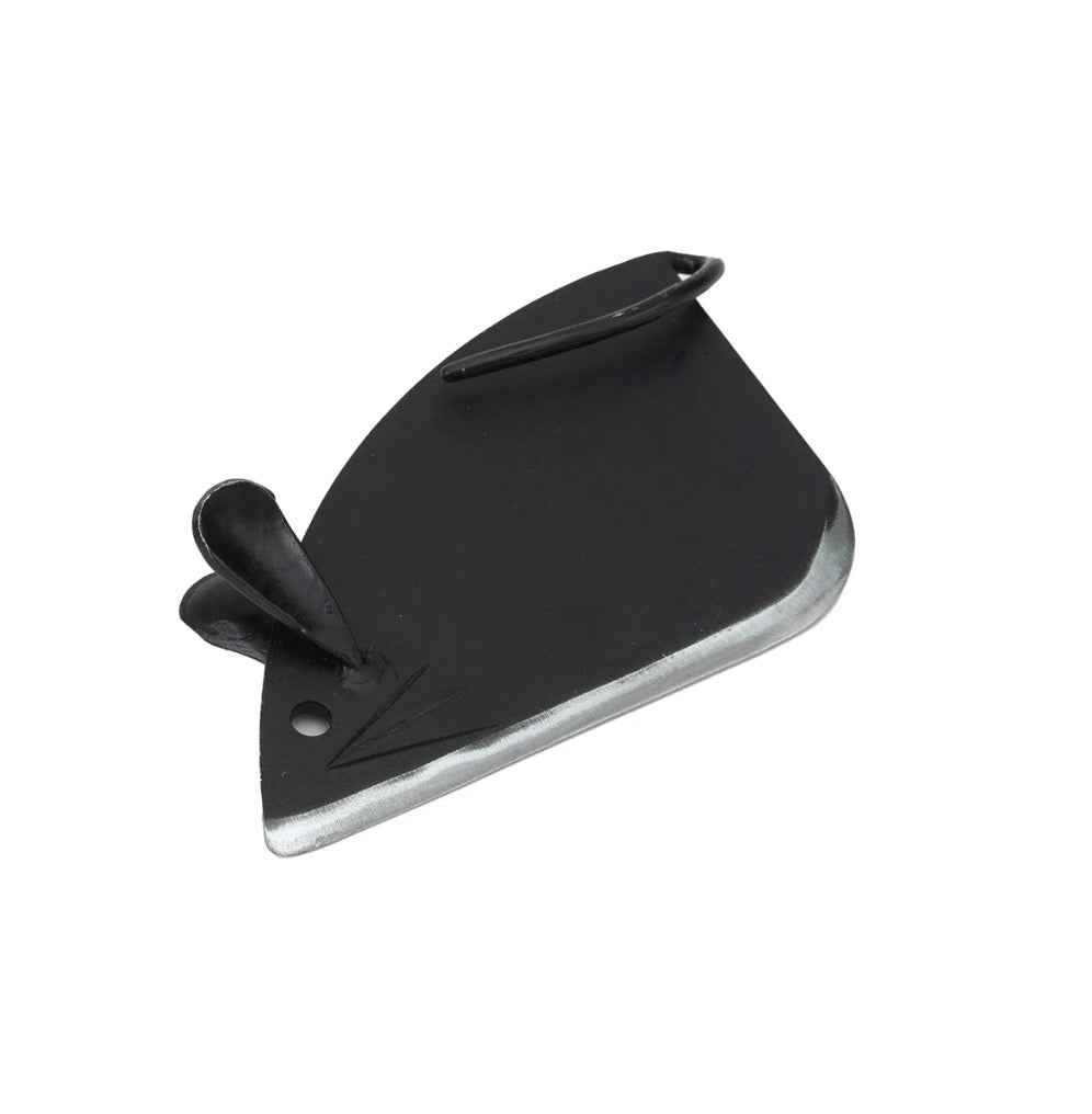 Mouse Cheese Knife, Rustic Iron