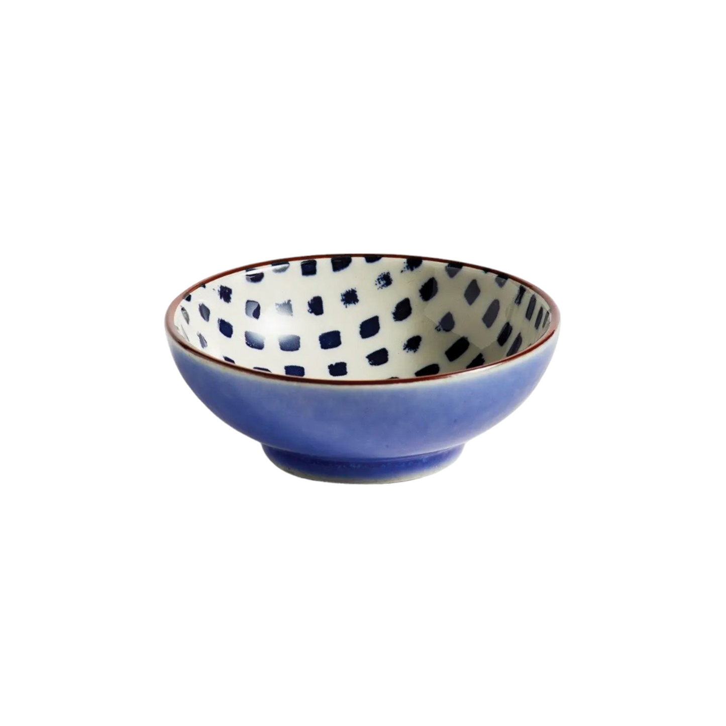Little Dishes with Indigo accents