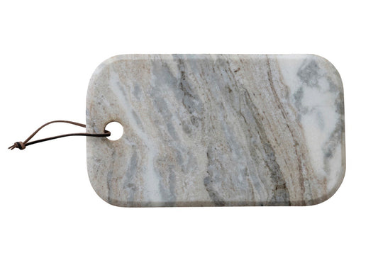 Marble Tan Serving Board 15" x 9" approx