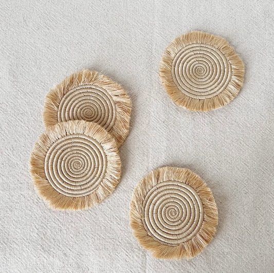 Oats Fringe Coasters