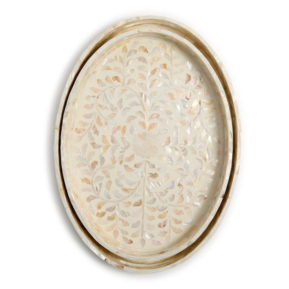 Mother of Pearl Oval Trays