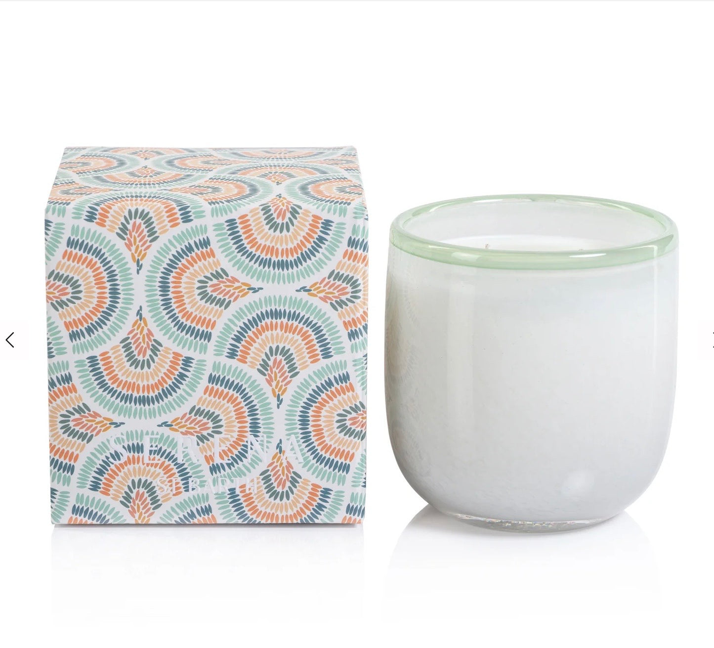 Colorful Glass Scented Candle 2 Wick